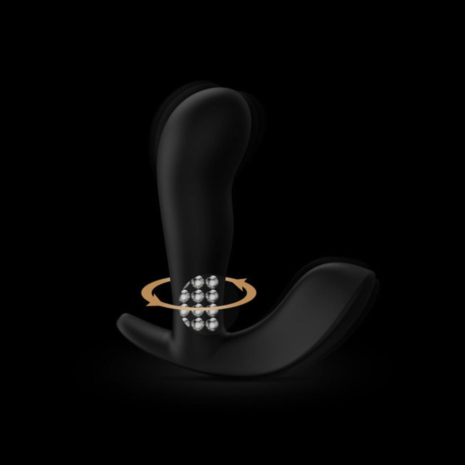 Вибратор Dorcel Twist Delight, 11.5 см (черный)