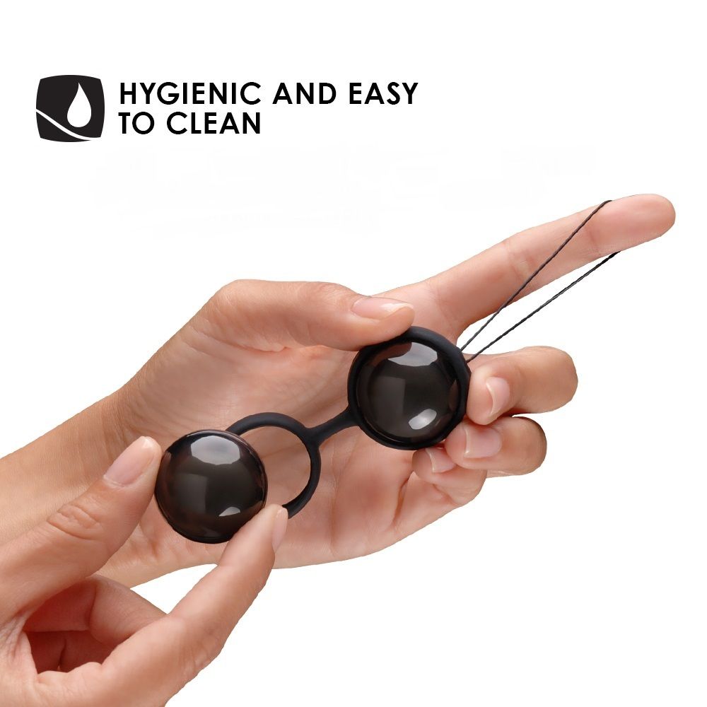 Вагинальные шарики Lelo Luna Beads Noir, 2,9 см (черный)
