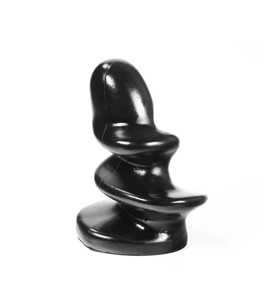 Korek analny Mister B Dark Crystal Errico Butt Plug, 17 cm (czarny)