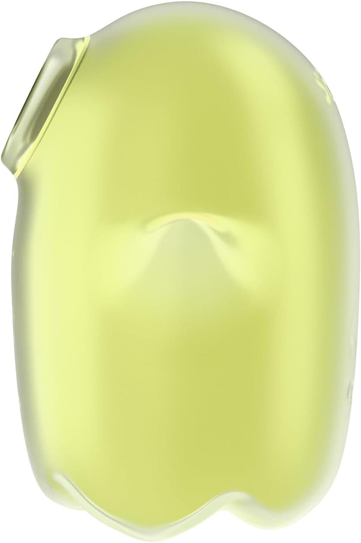 Вакуумный стимулятор клитора с вибрацией Satisfyer Glowing Ghost (желтый)