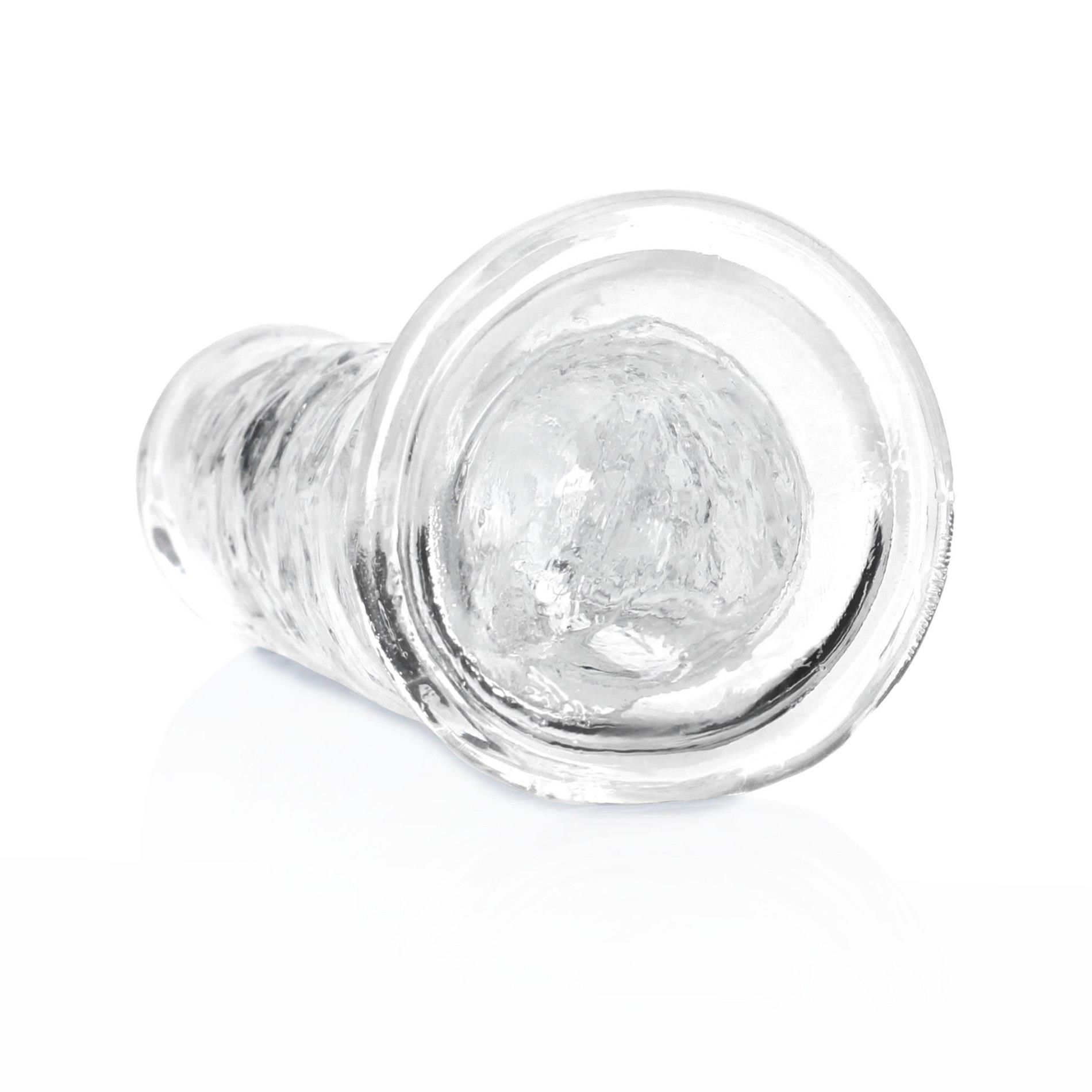 Фалоімітатор RealRock Crystal Clear Realistic Dildo 7'', 20 см (прозорий)