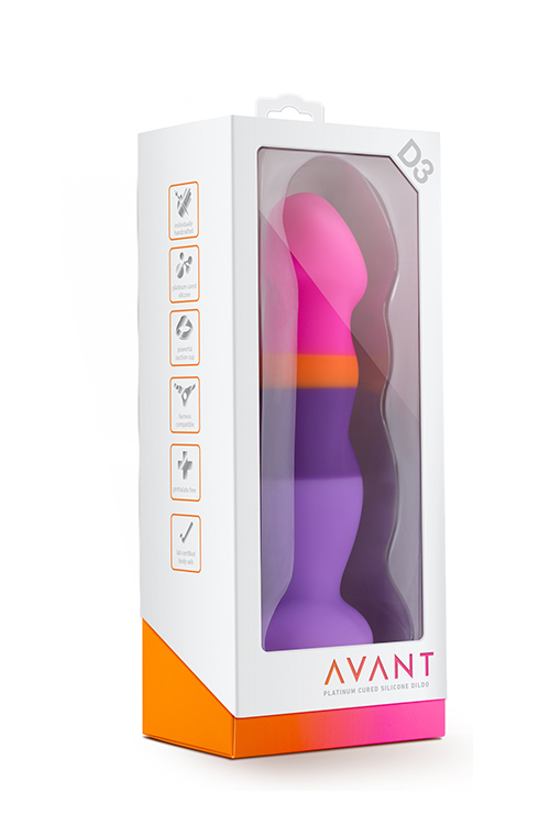 Фаллоимитатор Blush Avant D3, 20.3 см (мульти)