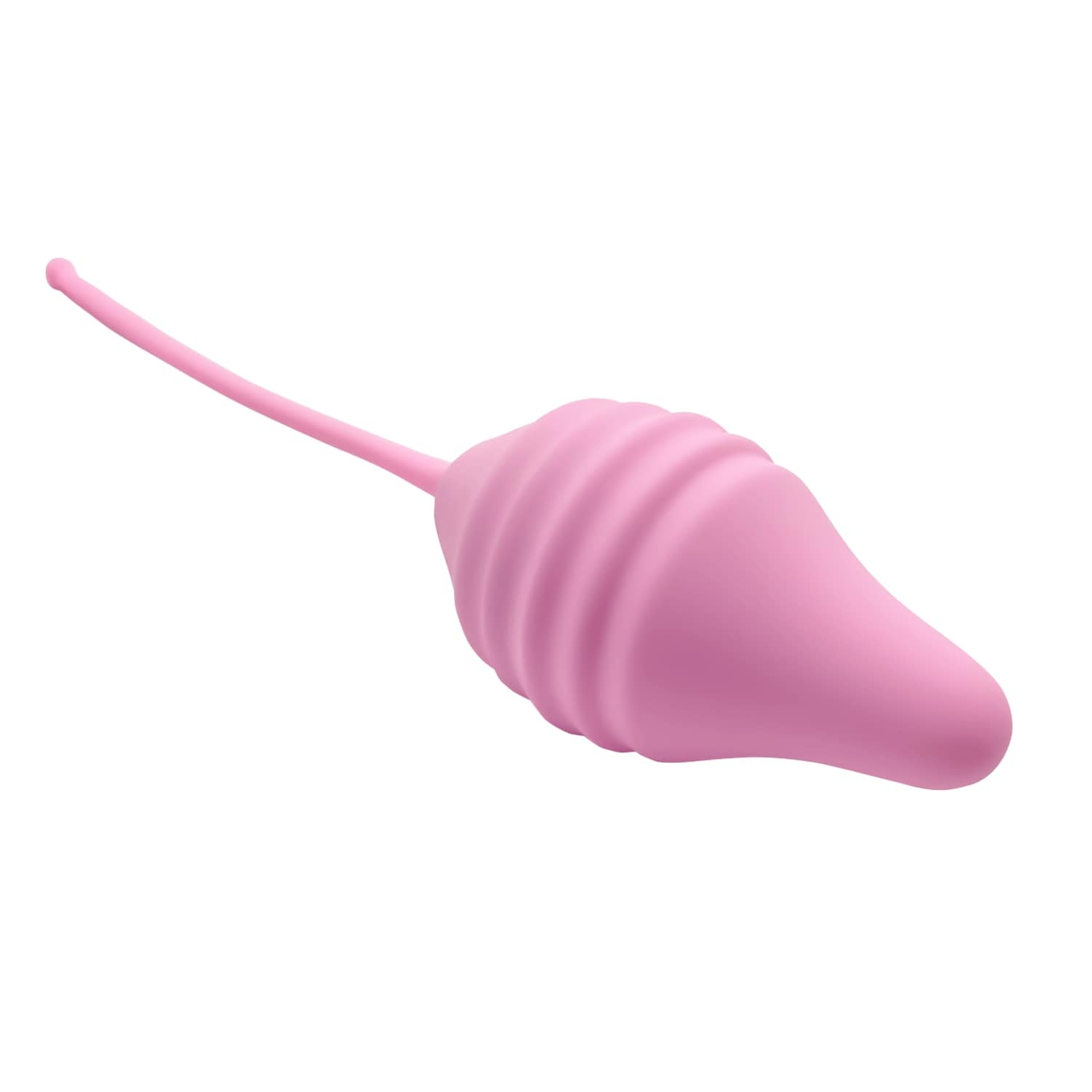 Femintimate Pelvix Silicone String - Kulki gejszy, Różowy, 6 cm