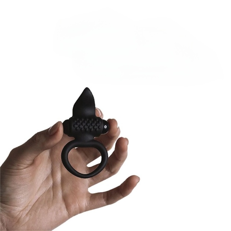 Эрекционное кольцо Adrien Lastic Ring-AD.Lingus, 7 см (черный)