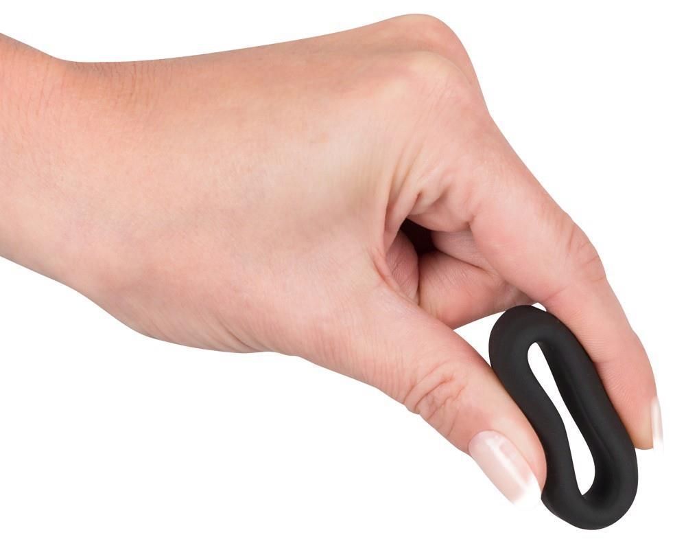 Эрекционное кольцо Velvets Cock Ring 2,6 см (черный)