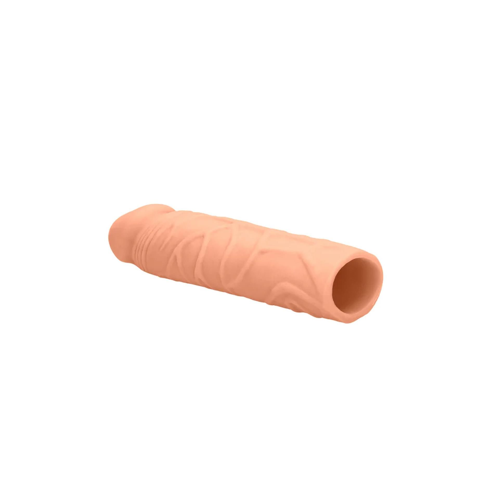 Насадка на пенис RealRock Penis Sheath, 16,8 см (телесный)