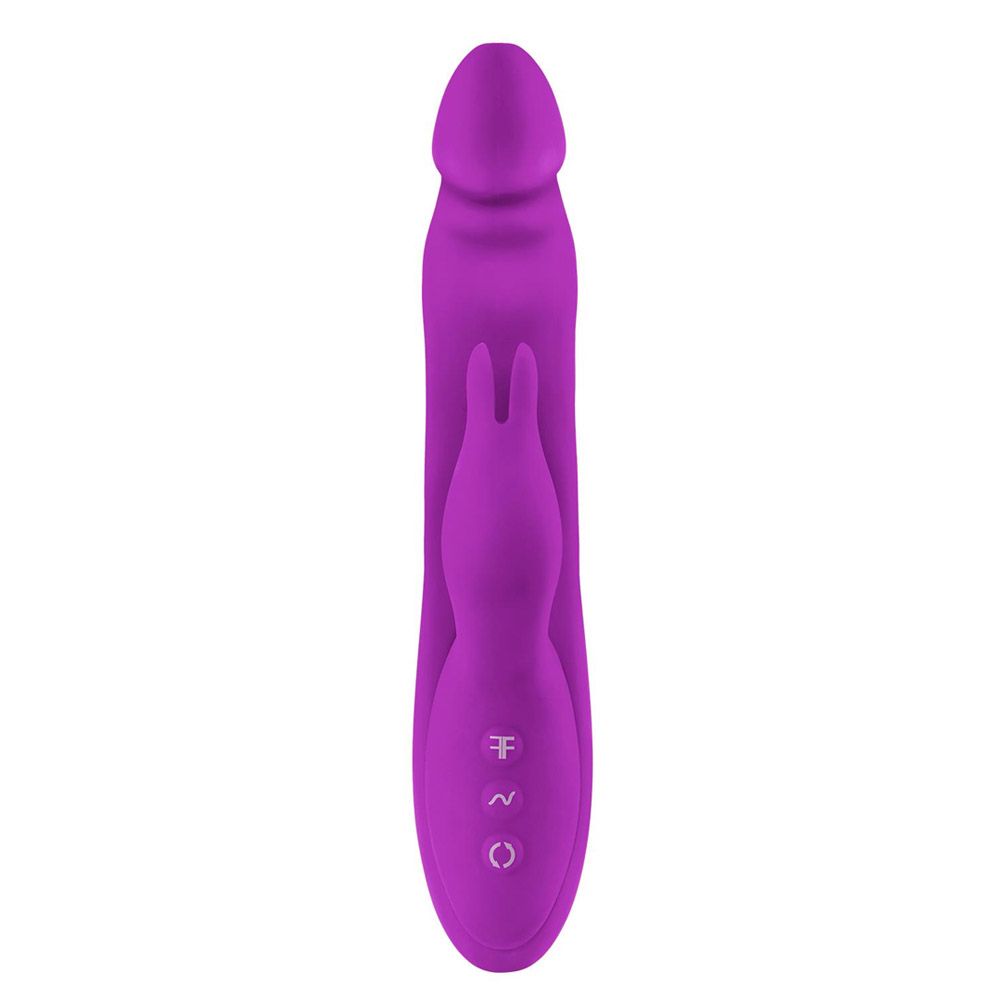 Вибратор-кролик Dream Toys Booster Rabbit, 21.6 см (фиолетовый)