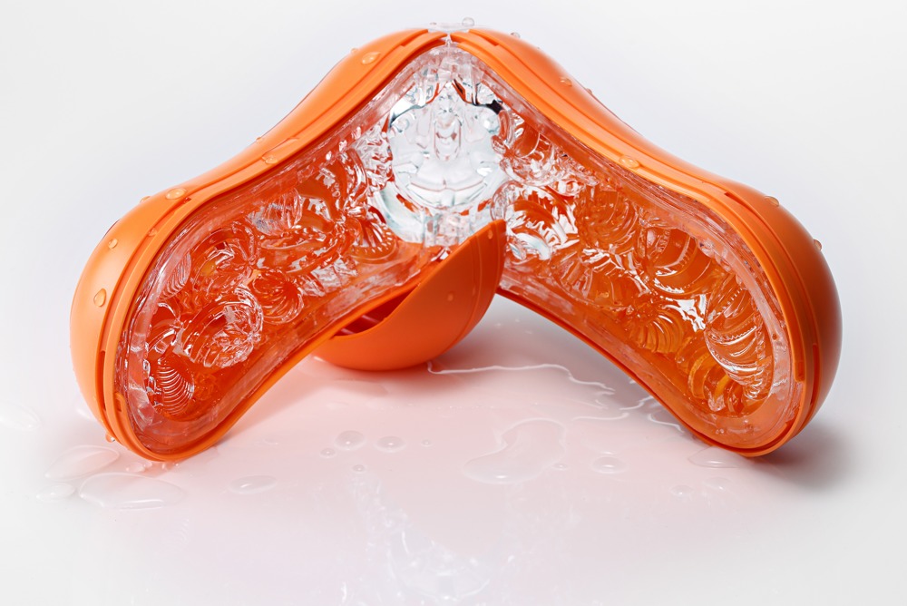 Мастурбатор Tenga Flip Orb Sunset Orange (оранжевый)