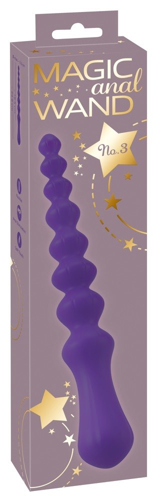 Анальный стимулятор Magic Anal Wand No.3, 24.8 см (фиолетовый)