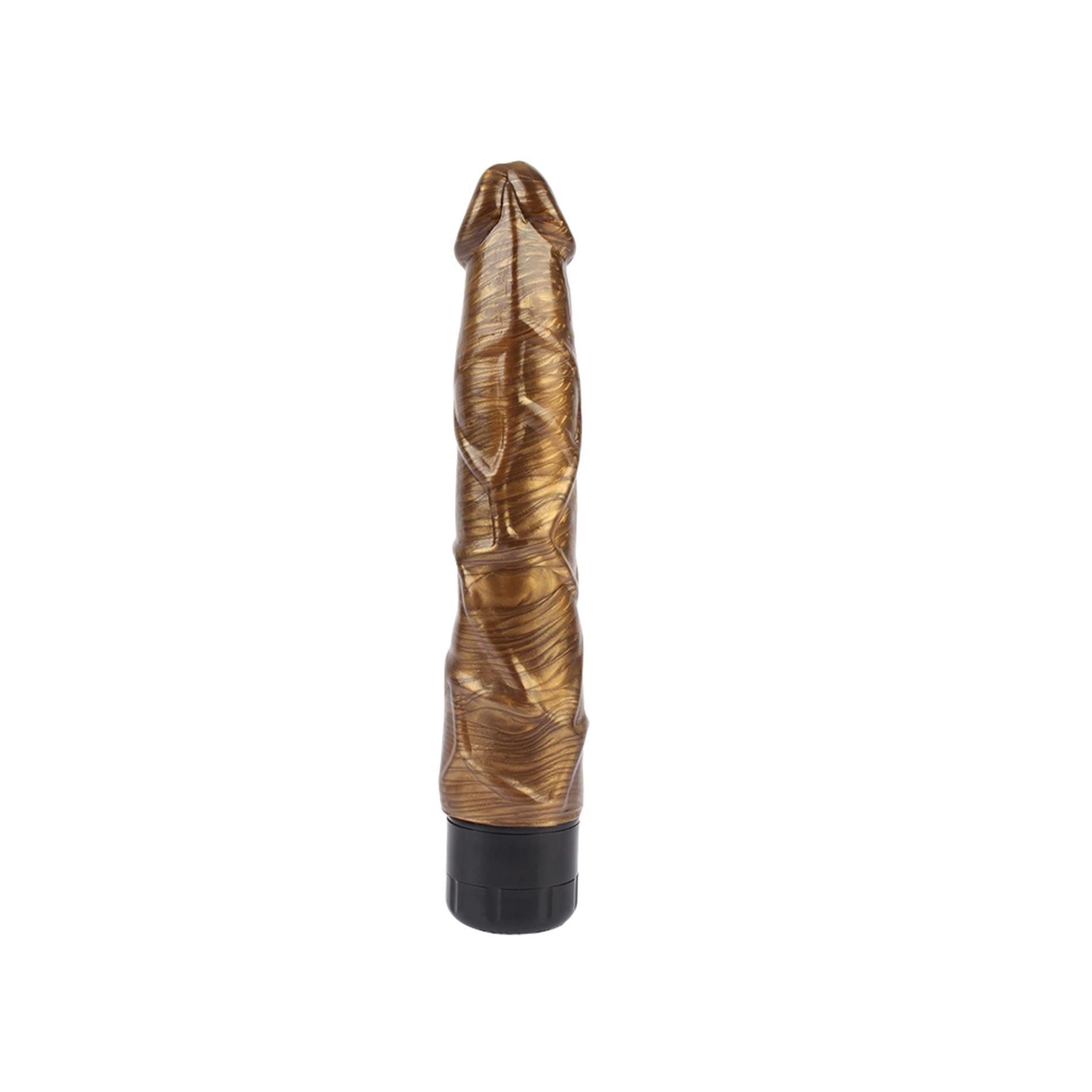 Вибратор DarkMuscle Pleasure Ranger, 22.5 см (золотой)