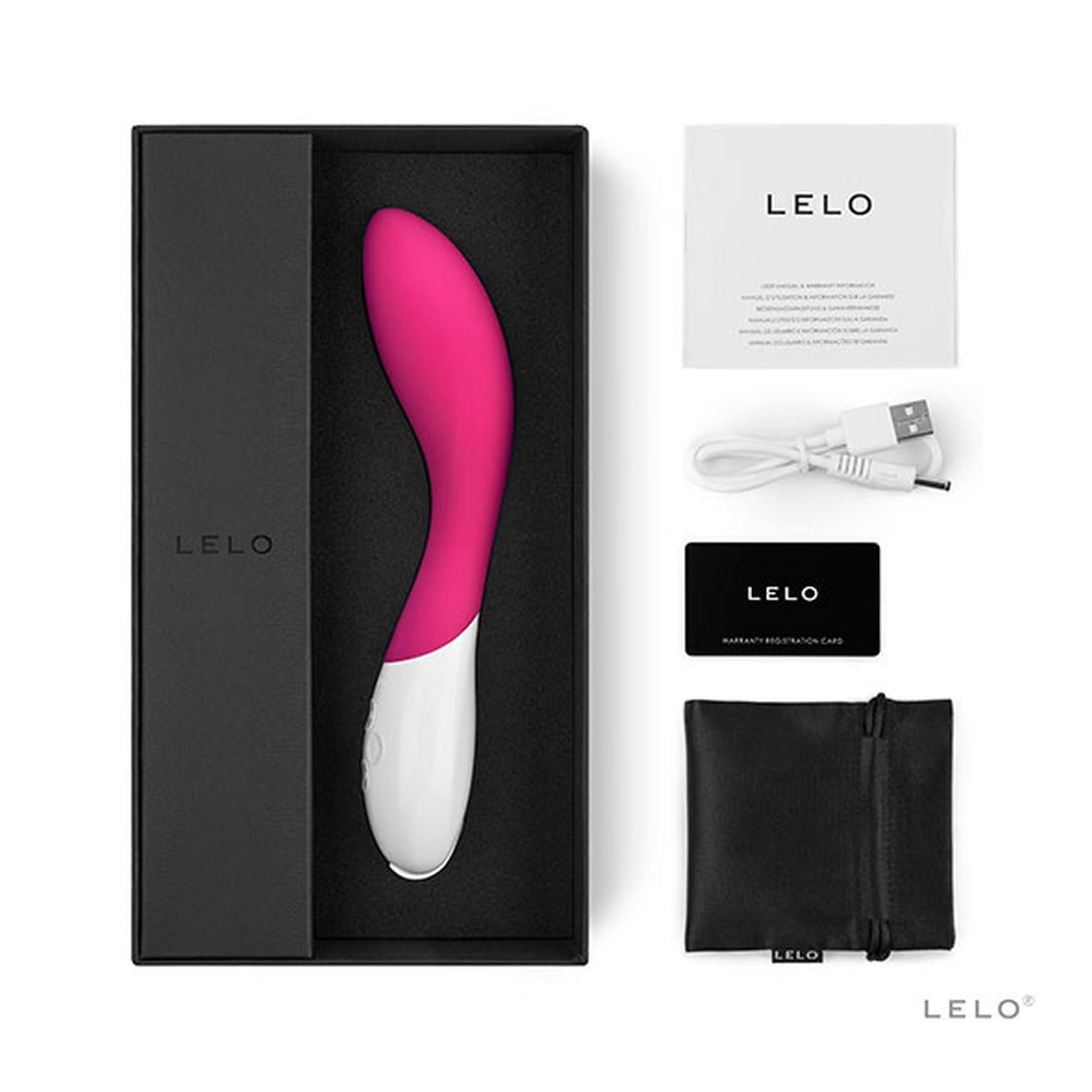 Вибратор для точки G Lelo Mona 2, 20 см (розовый)