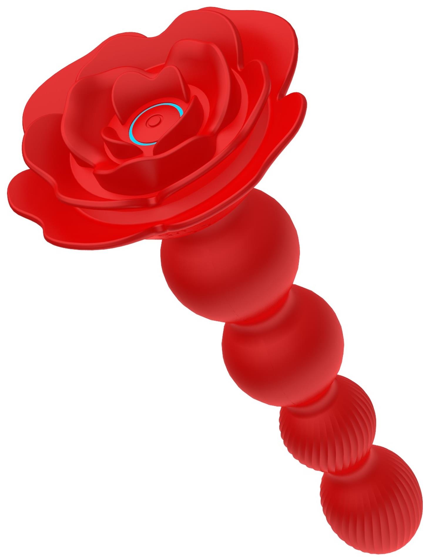 Анальна пробка B - Series Cute Rose, 18.3 см (рожевий)
