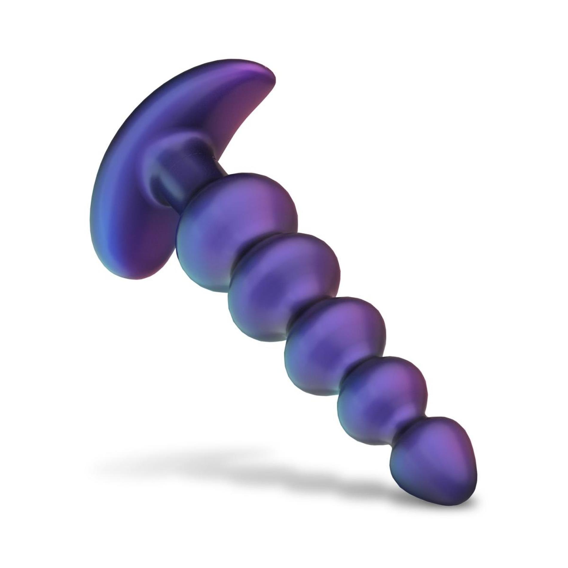 Korek analny Hueman Galaxy Force, 15 cm (fioletowy)