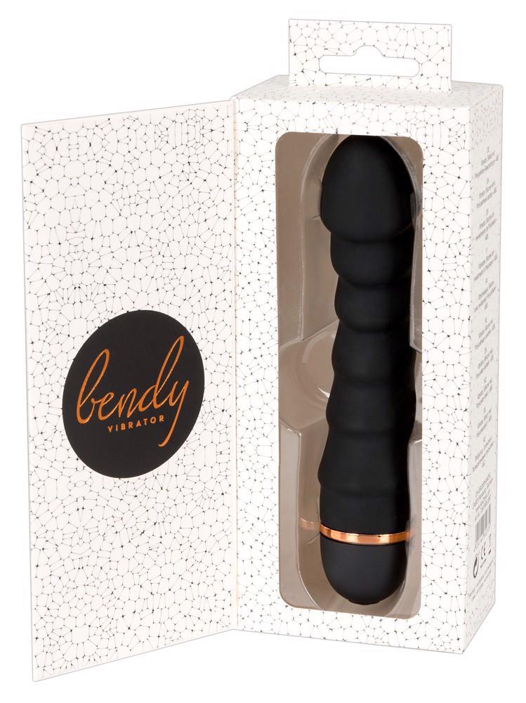 Вібратор You2Toys Bendy Ripple, 16,5 см (чорний)
