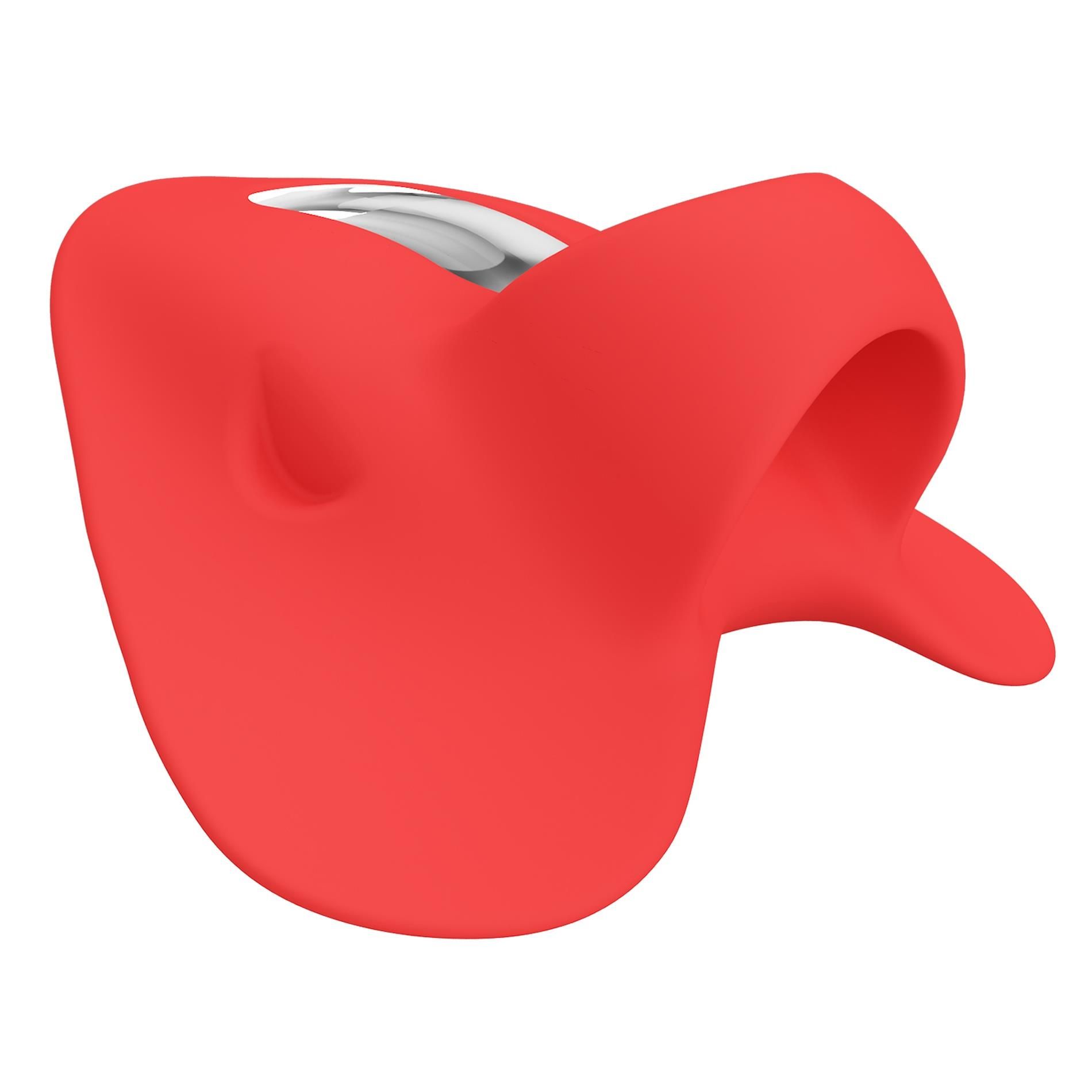 Wibrator na palec Pretty Love Carnation, 7 cm (czerwony)