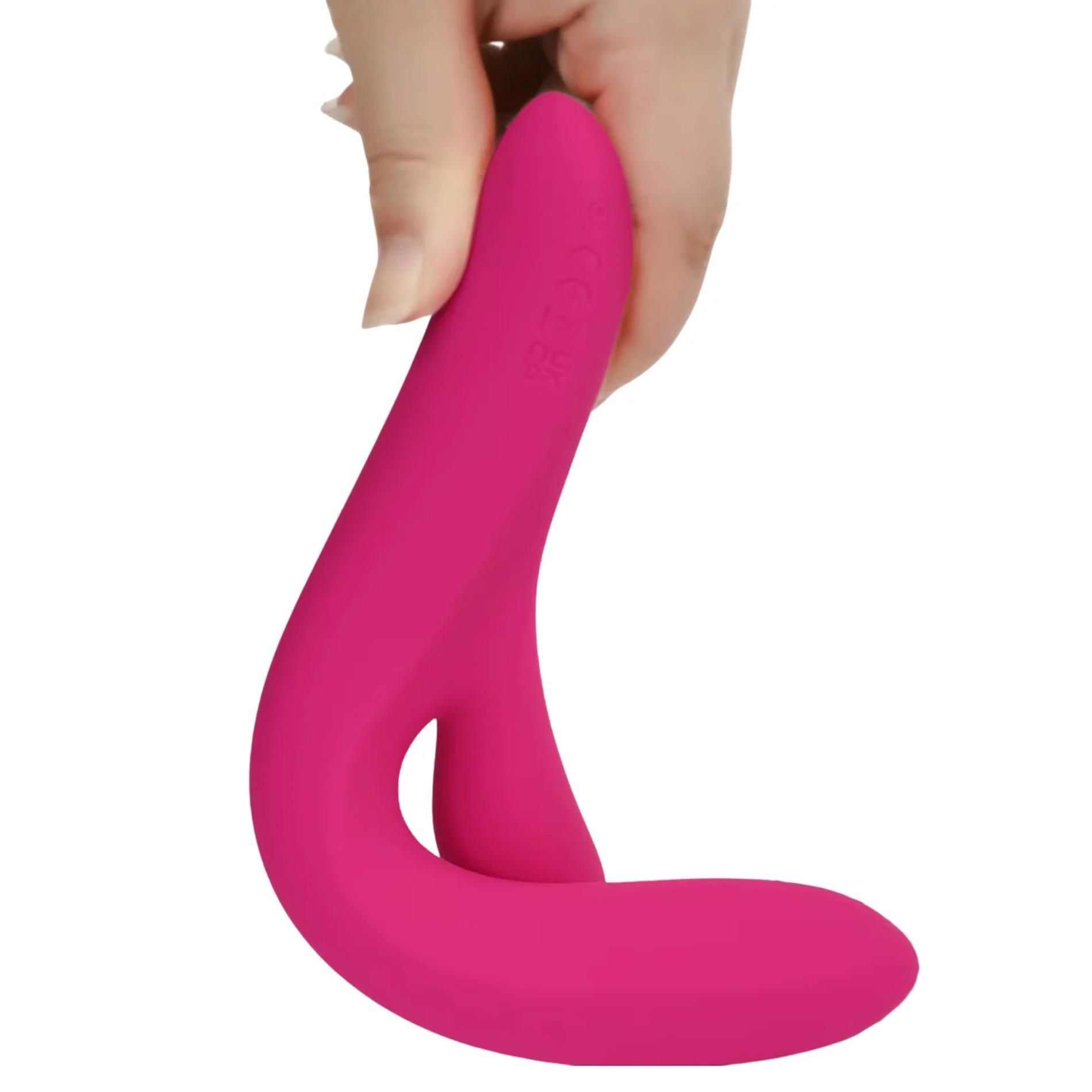 Вибратор-кролик Power Escorts Kinky Pleasure Y - Vibey, 23.5 см (розовый)