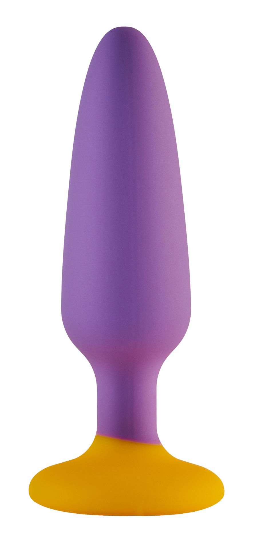 Korek analny Dream Toys Bounce Buddy Medium, 11 cm (fioletowy)