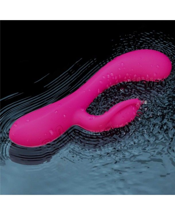 Wibrator królik Lovetoy L'Allure Swirl, 19.5 cm (różowy)