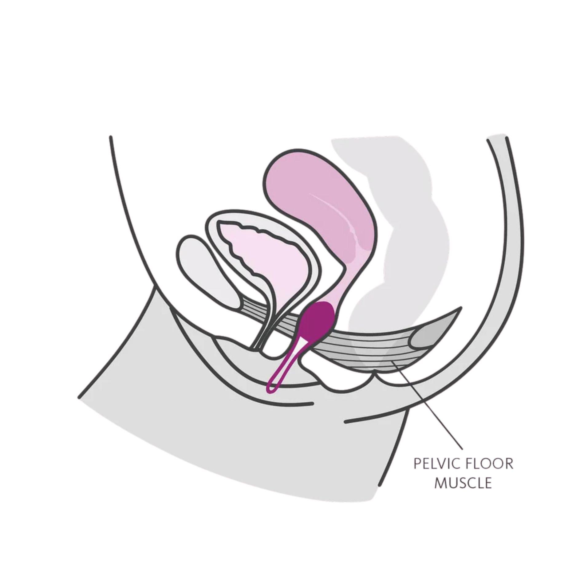Вагинальные шарики Fun Factory Smartballs Duo, 17.5 см (мятный)