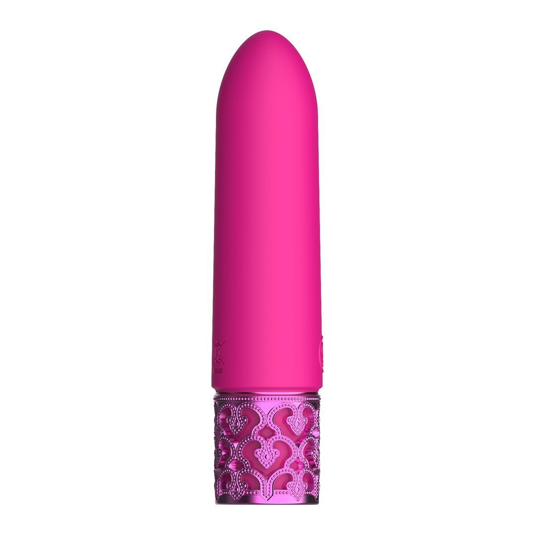 Мини-вибратор Royal Gems Imperial, 10 см (розовый)