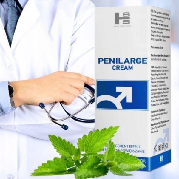 EROMED Penilarge Cream - Krem powiększający penisa, Bezzapachowy, 50 ml