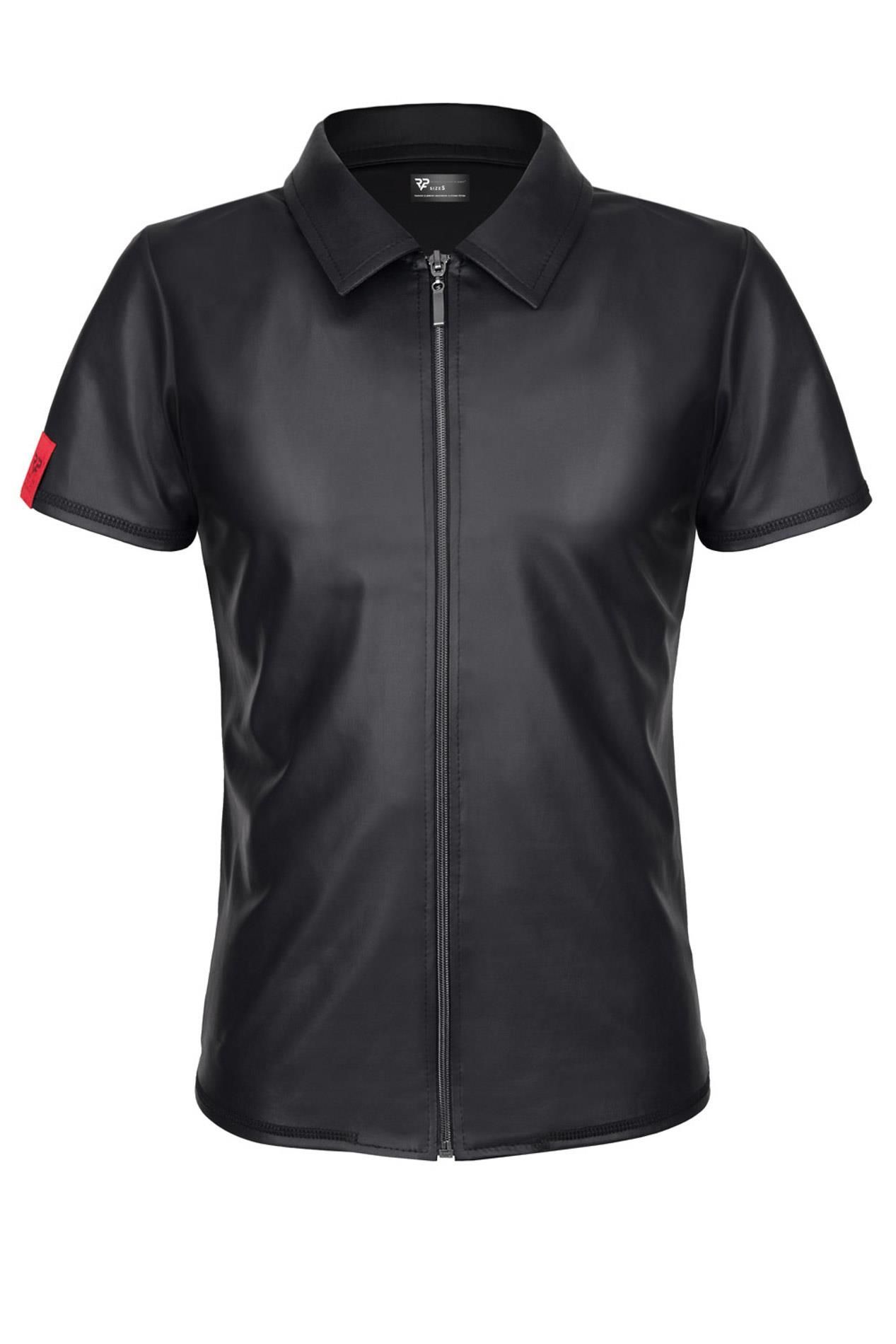 Koszulka polo Regnes Fetish Planet RMRemo001, 4XL (czarny)