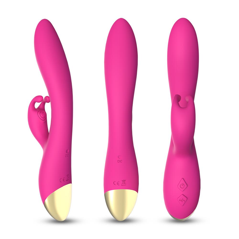 Вибратор-кролик B - Series Joy Bonnie, 22.2 см (розовый)