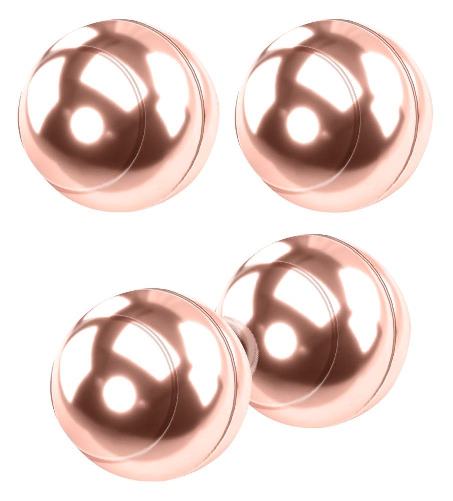 Вагинальные шарики Sweet Smile Kegel Training Balls With Extra Weights, 18,3 см (бордовый)