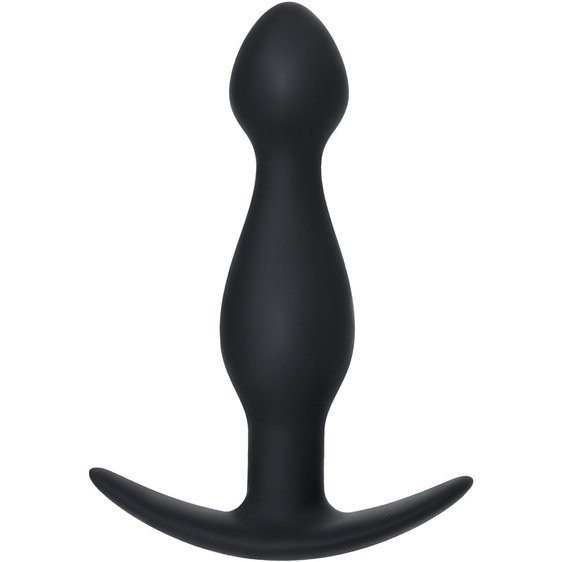 Korek analny A-Toys Anal Plug S, 11,5 cm (czarny)