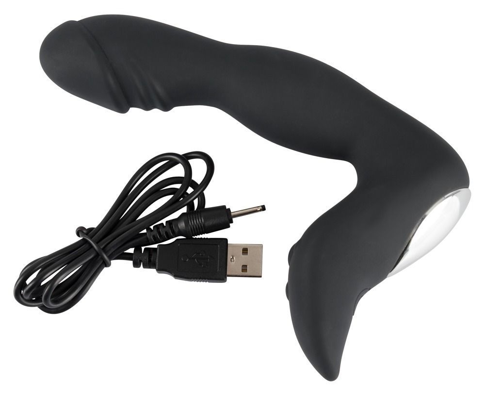 Массажер простаты Rebel Rechargeable Prostate Stimulator, 12.7 см (черный)