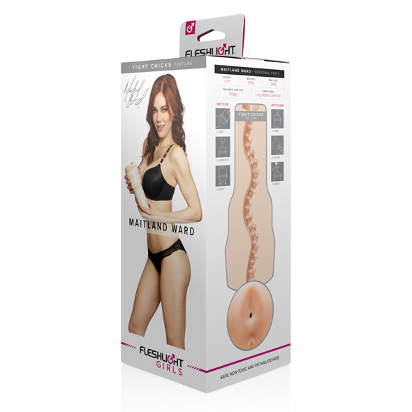 Реалистичный мастурбатор Fleshlight Maitland Ward Tight Chicks (телесный)