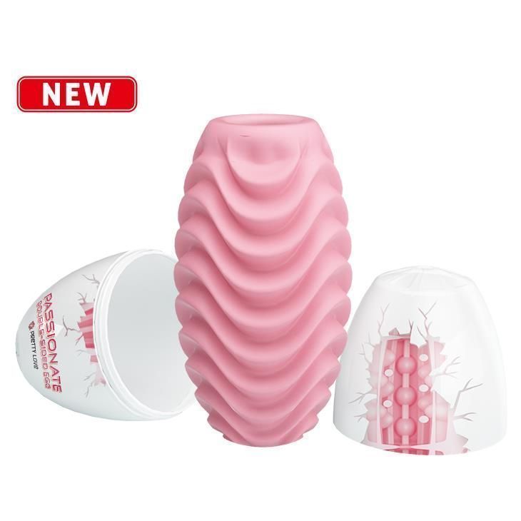 Мастурбатор яйцо Pretty Love Passionate Double Sided Egg (розовый)