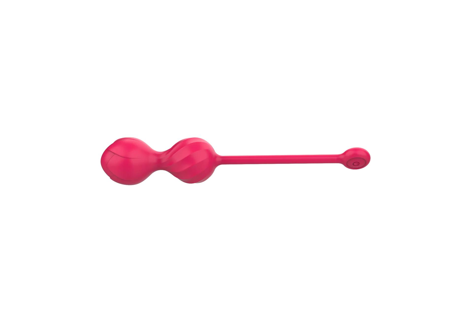Вагинальные шарики Lovesecret Premium Love Balls App Function, 21.8 см (розовый)