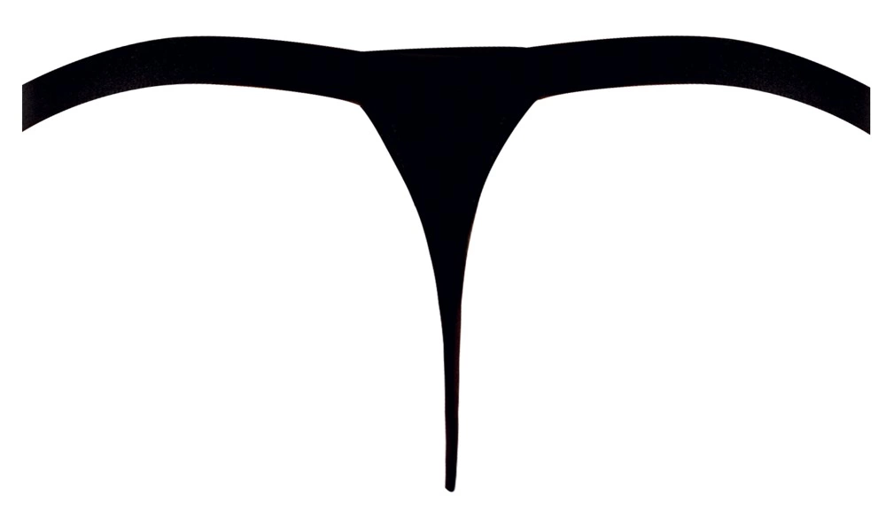 Мужские стринги Svenjoyment Underwear Men's String, L (черный)