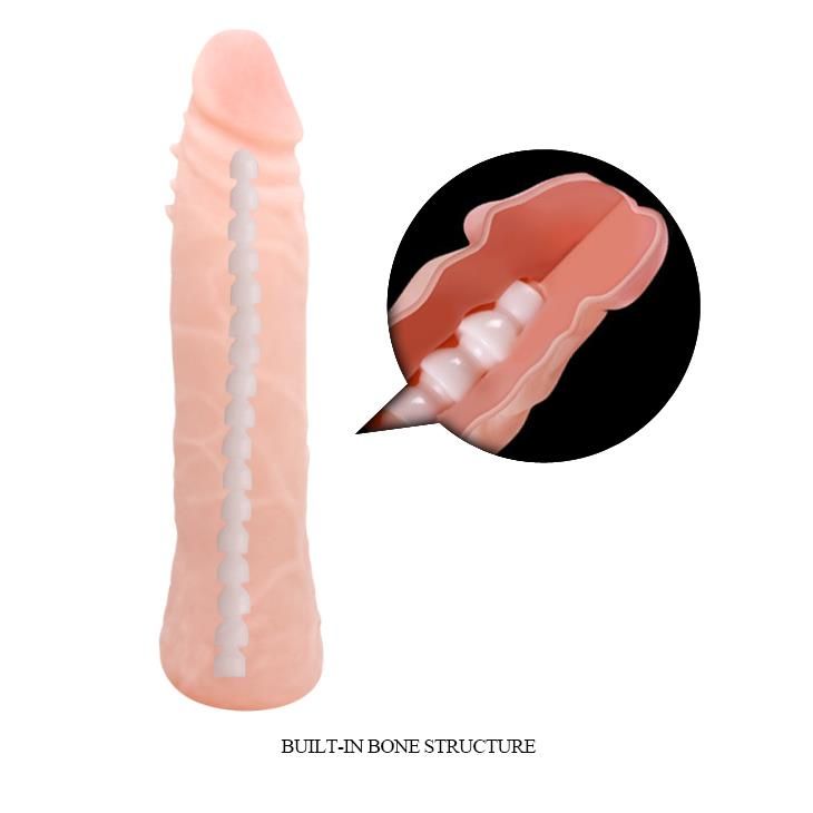 Фаллоимитатор LyBaile Super Excitement Sextoy Fresh, 16.3 см (телесный)