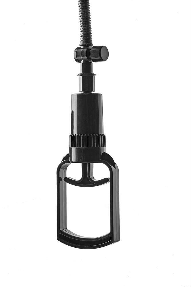 Вакуумная помпа Dream Toys Ramrod Penis Pump Trigger, 20 см (прозрачный)