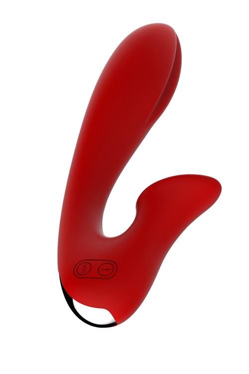 Вибромассажер Dream Toys Revolution Iris, 20 см (красный)