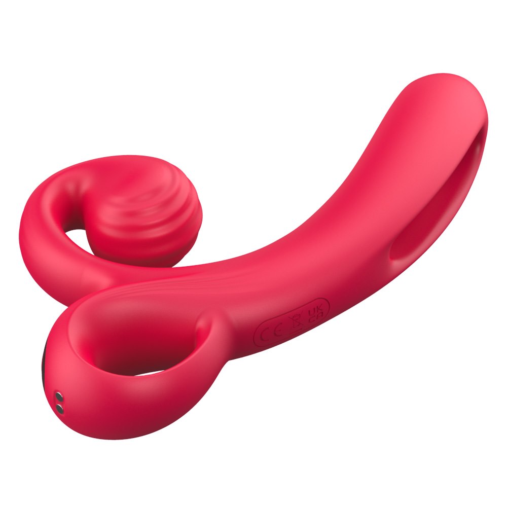 Вибратор Erospace Sweet Play A4, 18,2 см (красный)