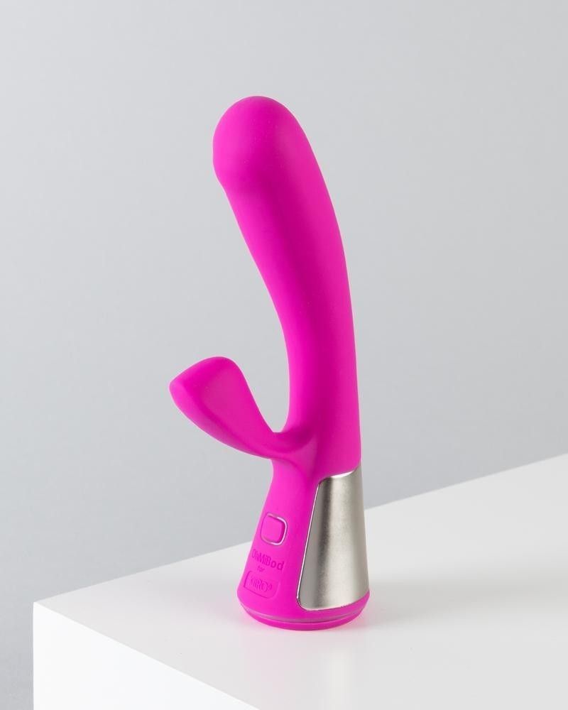 Вибратор-кролик Ohmibod Fuse for Kiiroo, 18 см (розовый)
