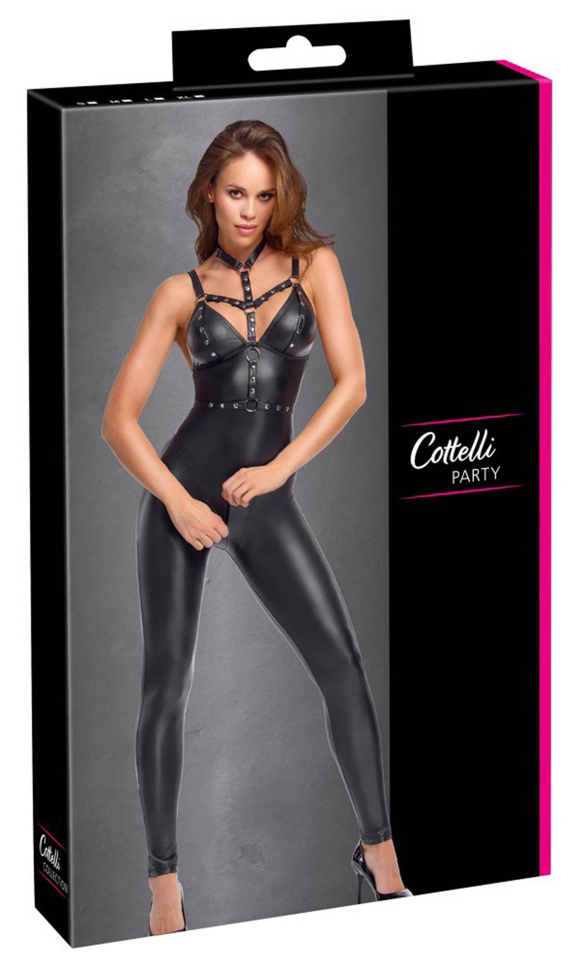 Комбинезон Cottelli Party Harness, M (черный)