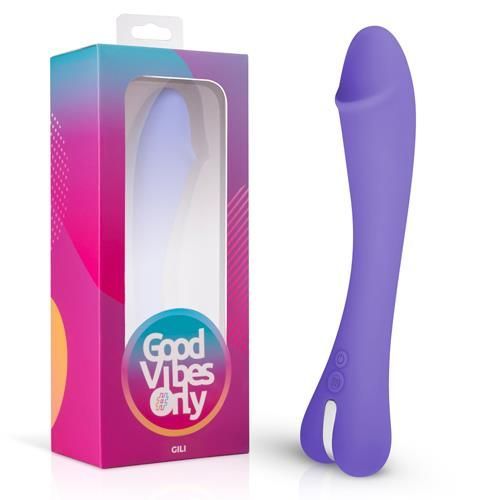 Вибратор Good Vibes Only Gili, 22 см (фиолетовый)
