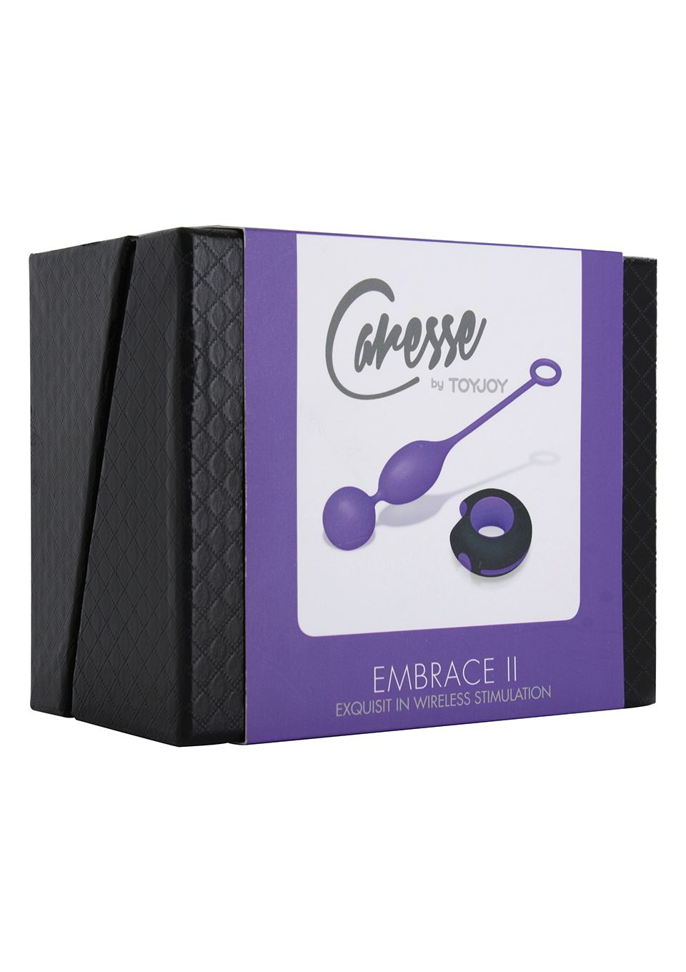 Вагинальные шарики Toy Joy Embrace II Remote Control Egg, 10 см (фиолетовый)