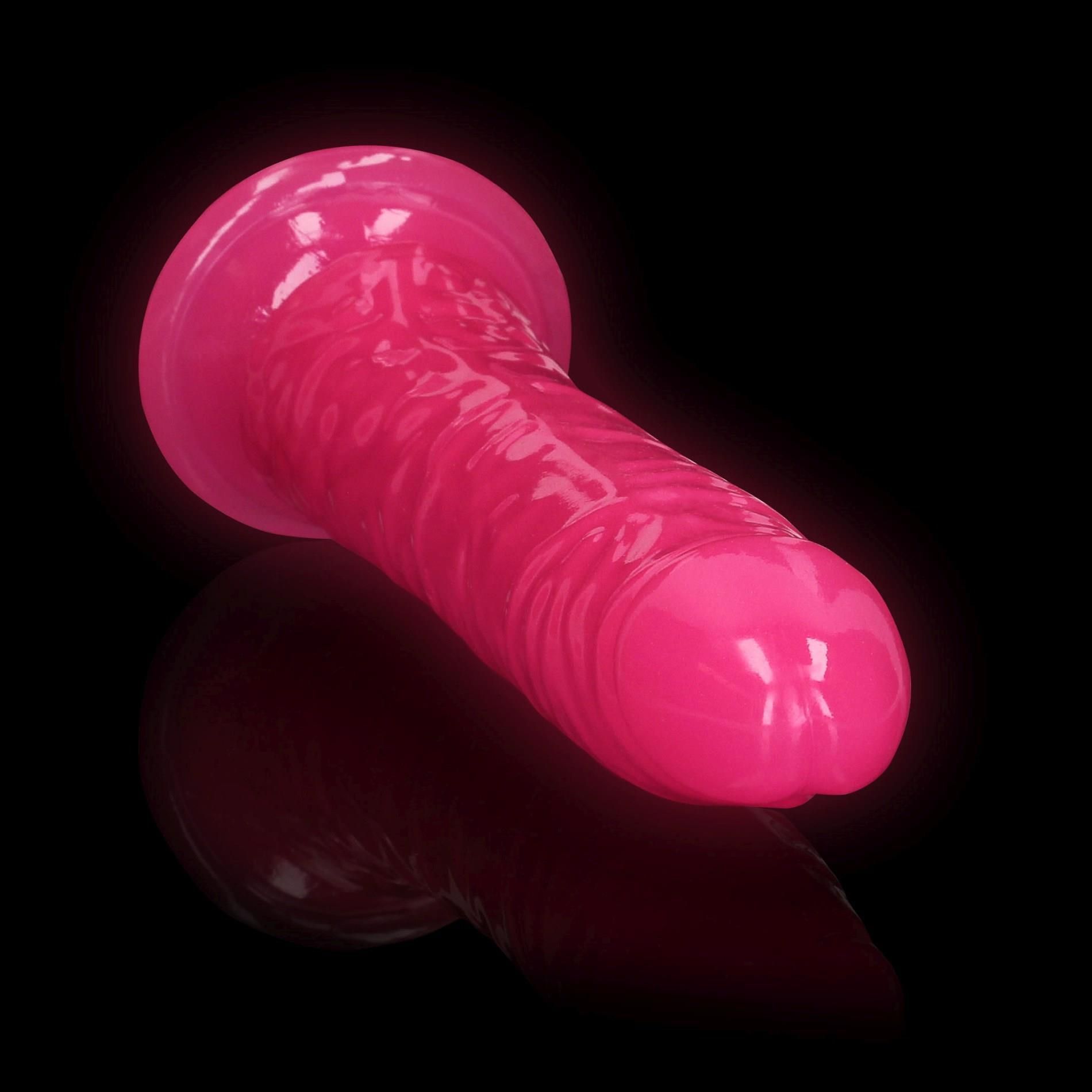Dildo RealRock Slim Realistic 9'', 25 cm (różowy)