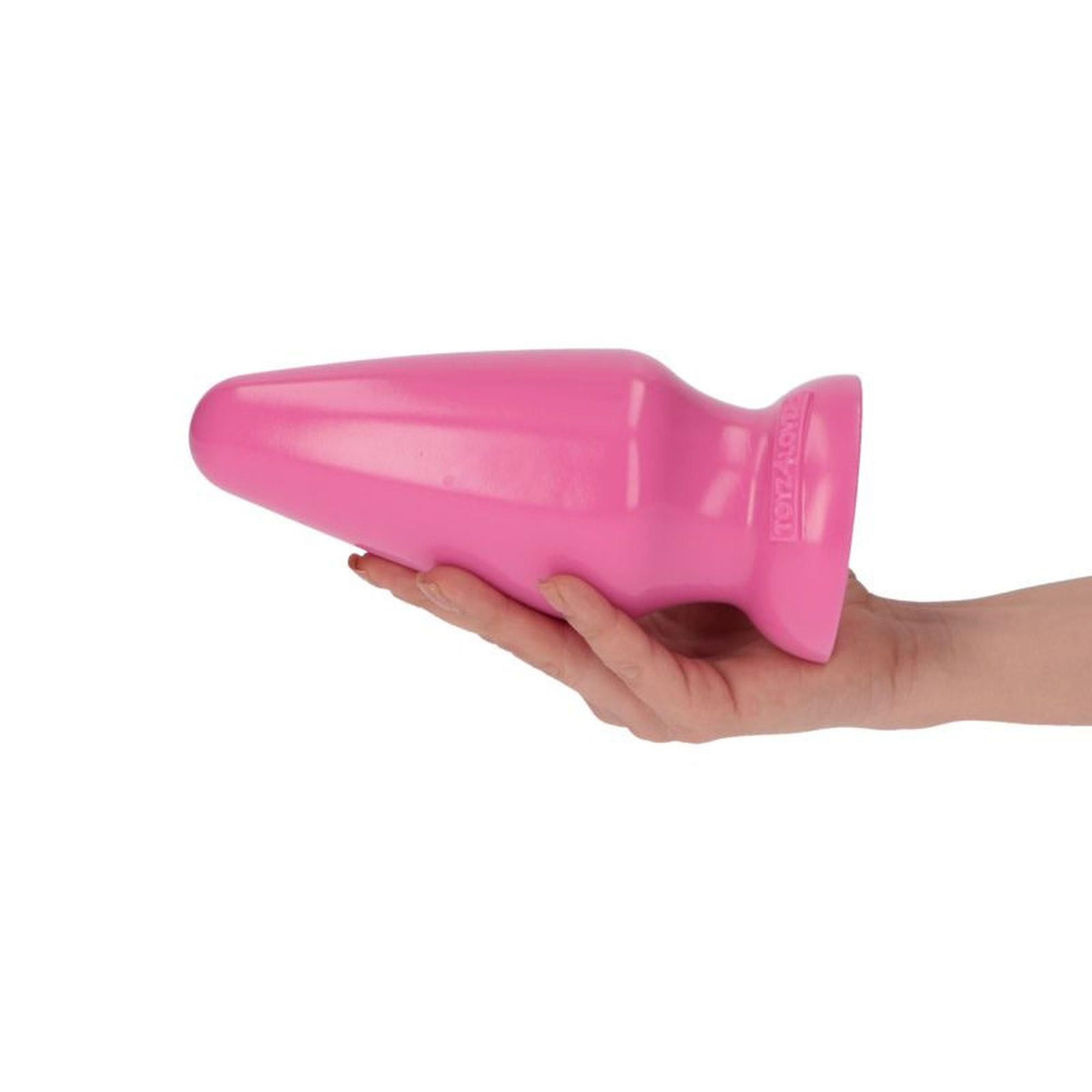 Анальная пробка Toyz4lovers Plug-Italian Cock 6,5", 16.5 см (розовый)
