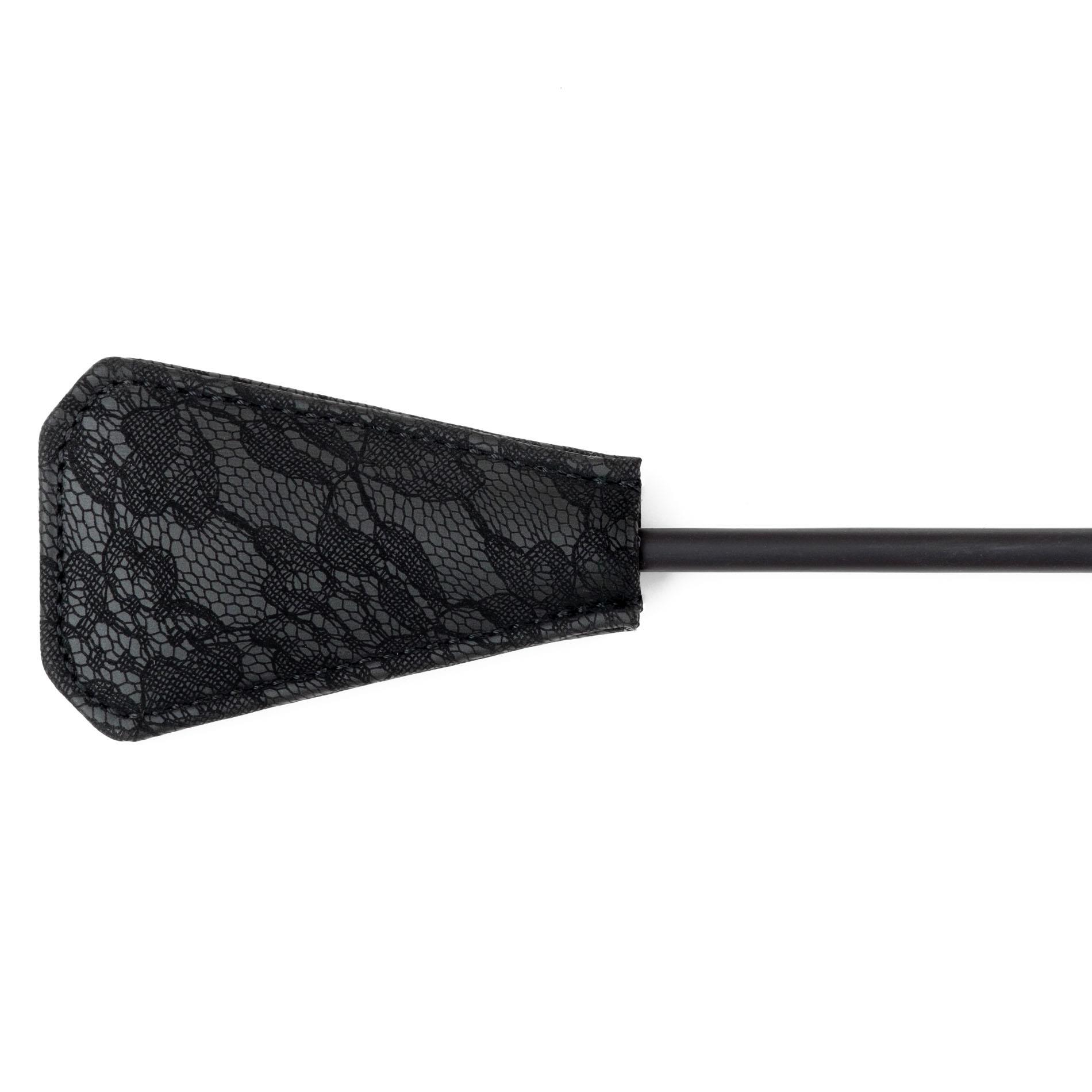 Стек Fetish B-Series Tickler & Whip 1.0, 43.5 см (черный)