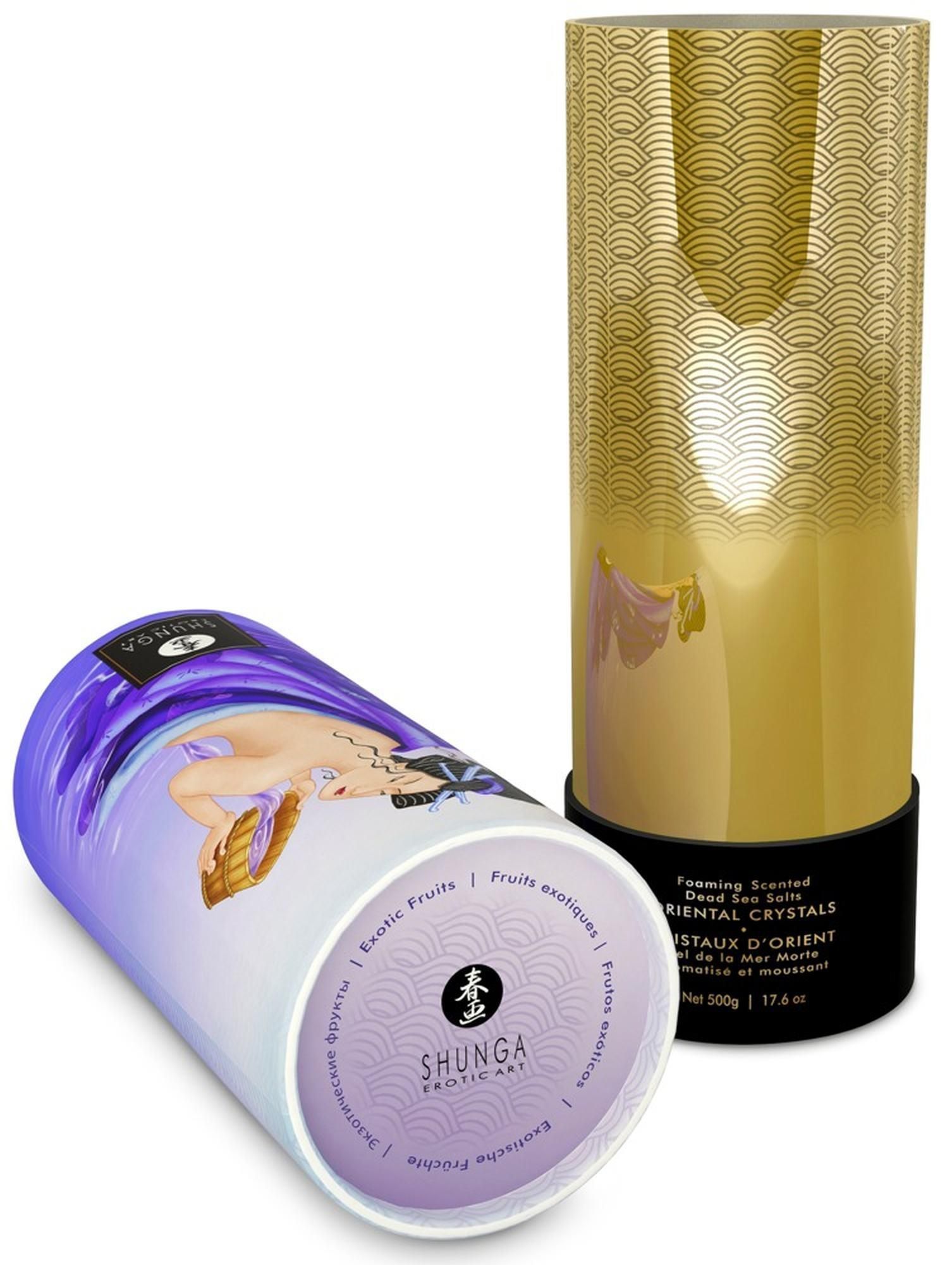 Соль для ванны Shunga Oriental Crystals Exotic Fruits, 500 г