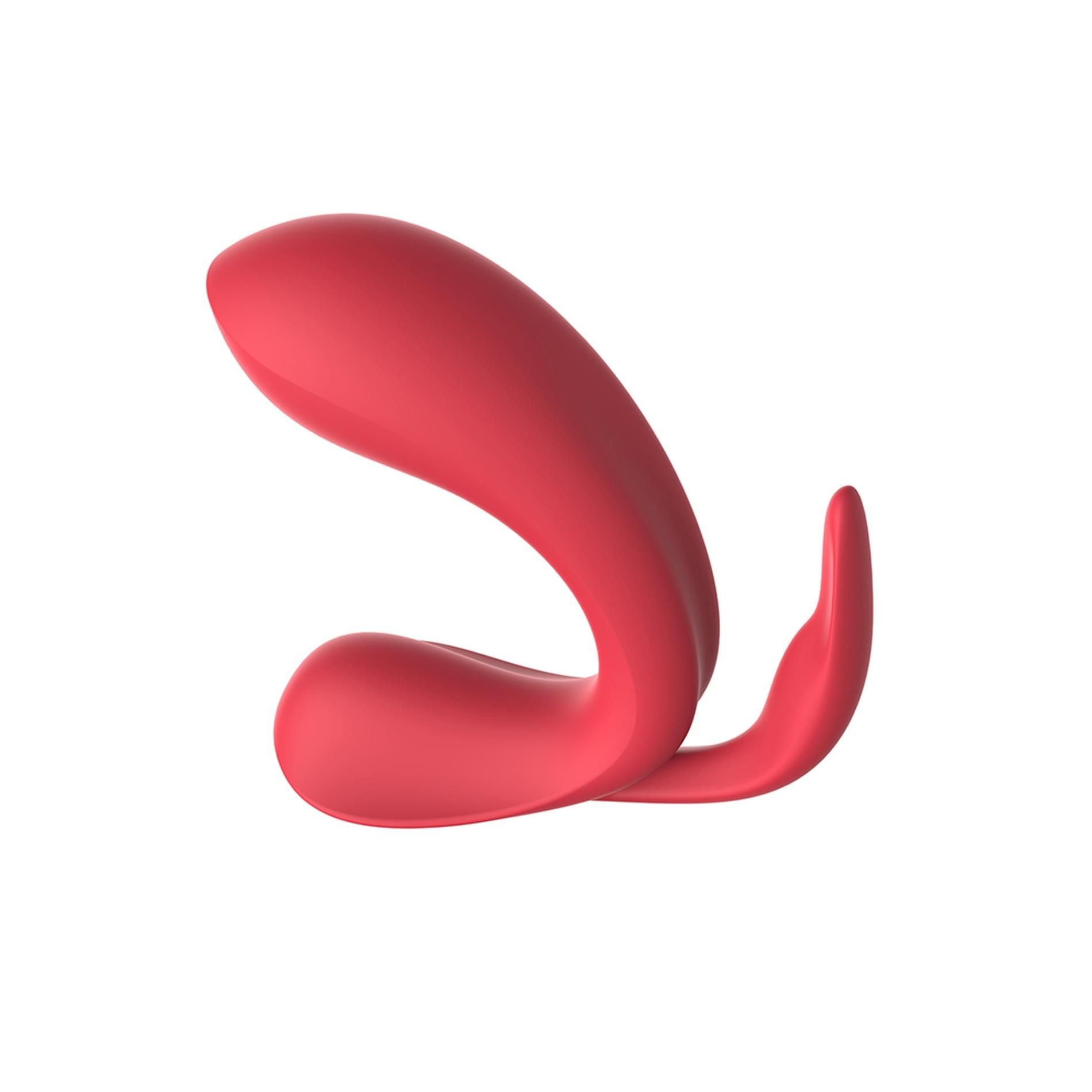 Wibrator Kissen Acein, 10,8 cm (czerwony)