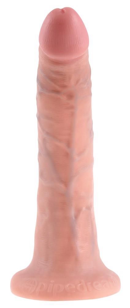 Фаллоимитатор King Cock 7", 20.5 см (телесный)