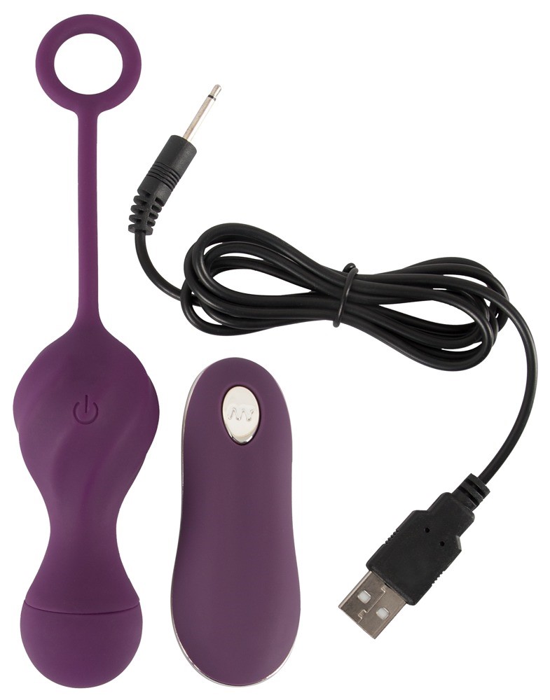 Вагинальные шарики Sweet Smile Remote Controlled, 17 см (фиолетовый)