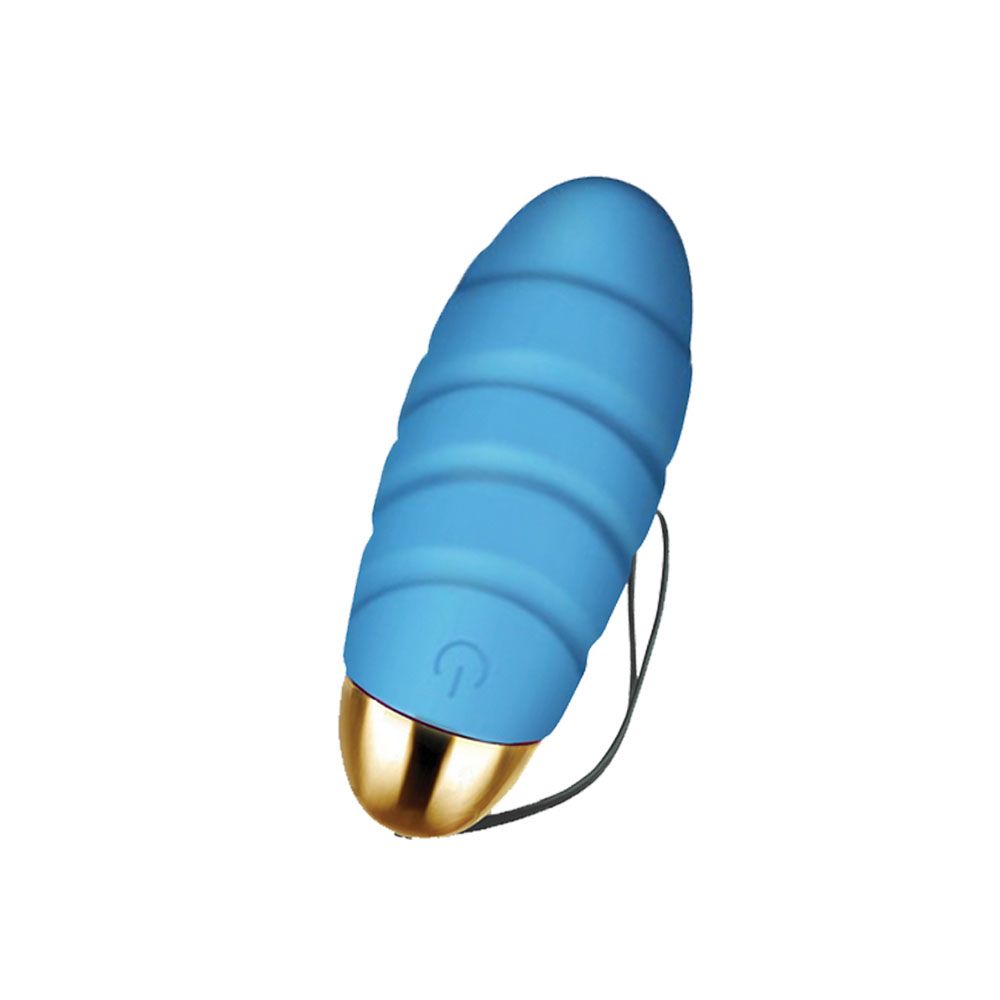 Виброяйцо Clara Morgane Pro Pleasure Connexion, 8,5 см (голубой)
